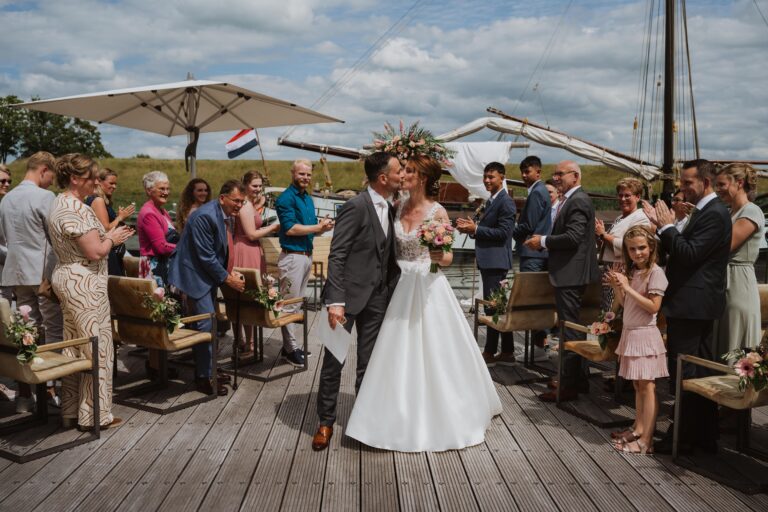 Pieter en Marieke - trouwfotografie - Garnwerd aan Zee, Groningen