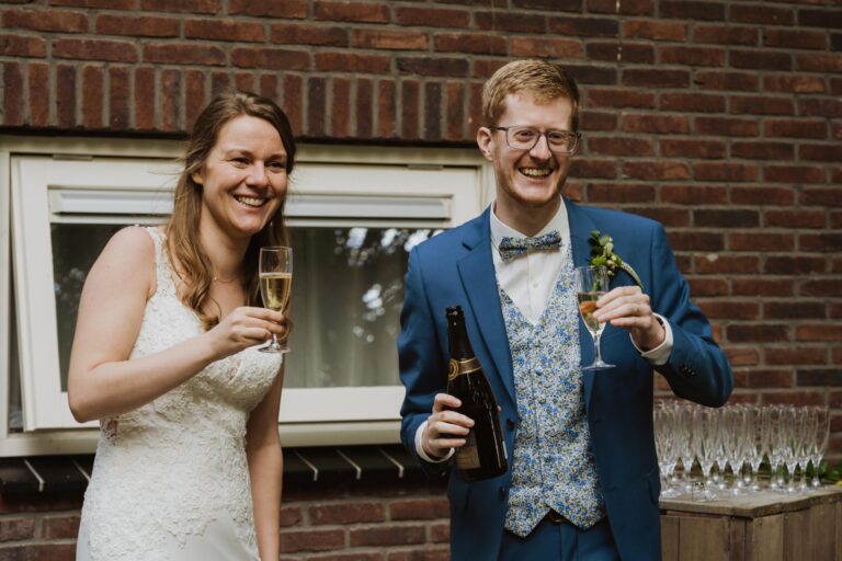 Thomas & Lise - Trouwen - Achtertuin bruiloft nabij Zwolle