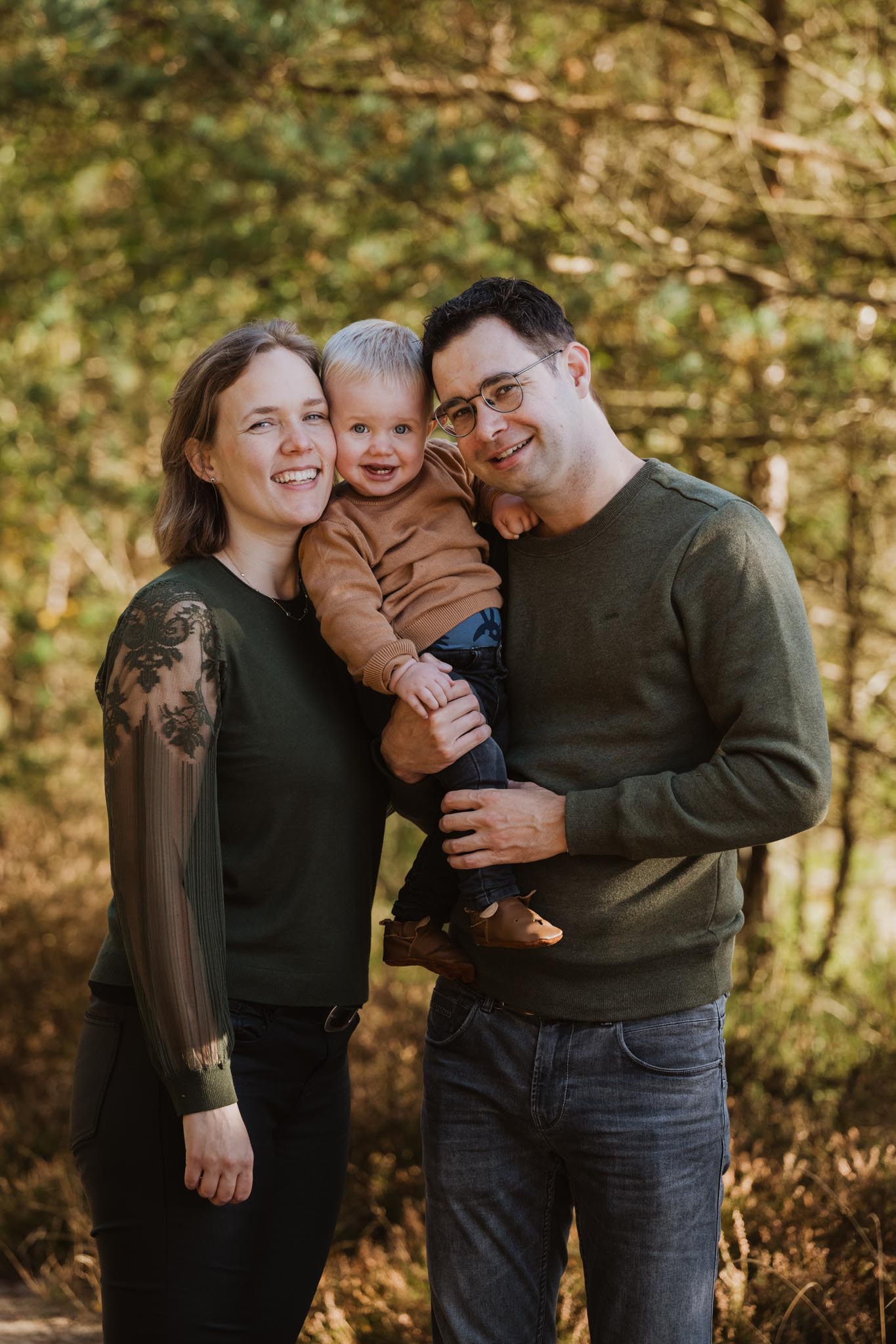 Familie Fotoshoot Terhorsterzand – Jan, Bianca & Daan