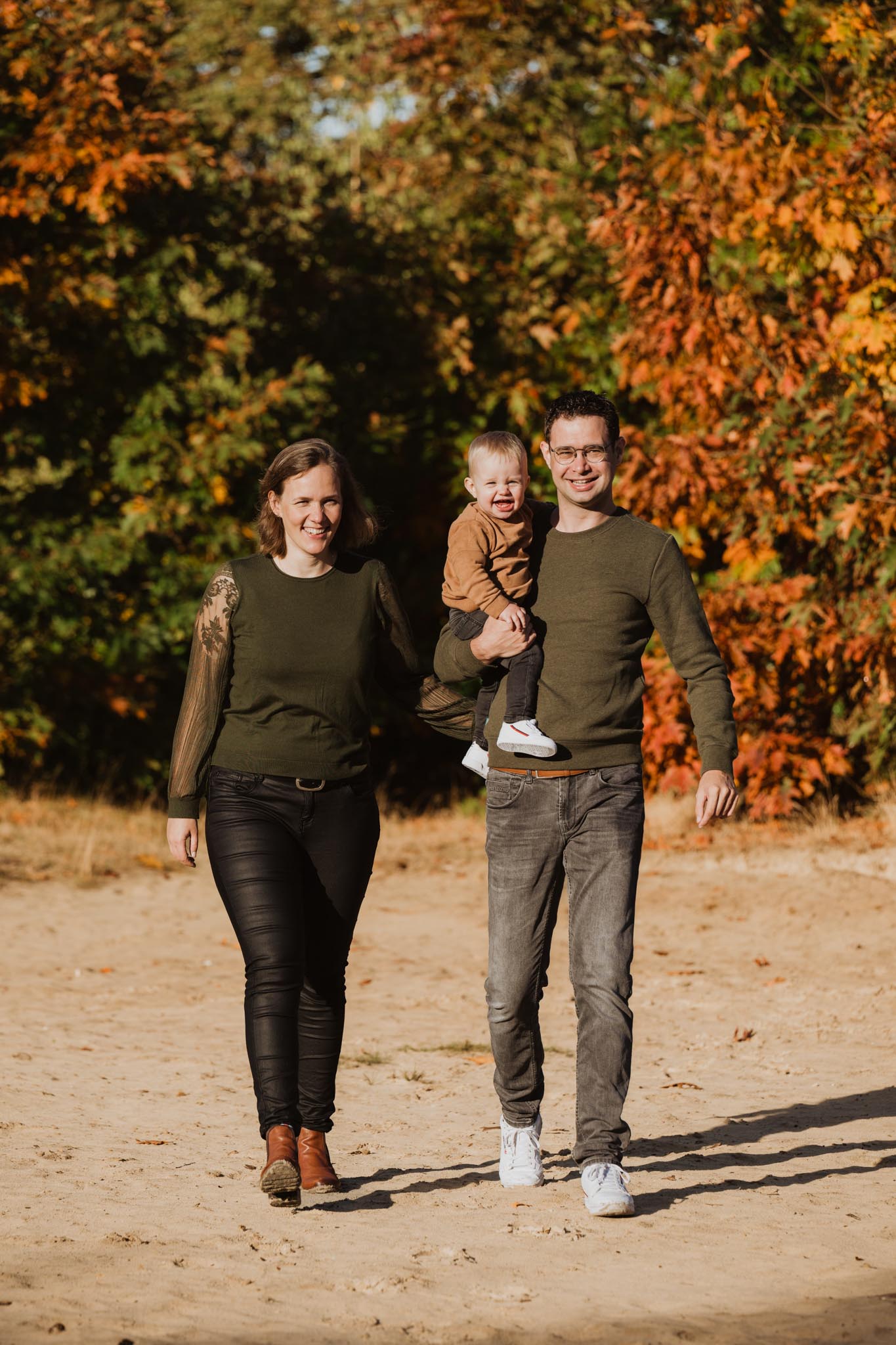 Familie Fotoshoot Terhorsterzand – Jan, Bianca & Daan